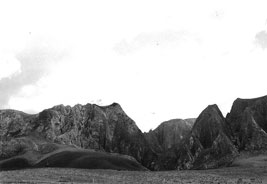 toward the cave